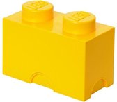 Boîte de rangement LEGO Storage Brick - 2,7 L - Plastique - Jaune