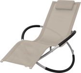 Tuinstoel (Incl LW Fleece deken) / Tuin stoelen / Buiten stoelen / Balkon stoelen / Relax stoelen / Schommelstoel