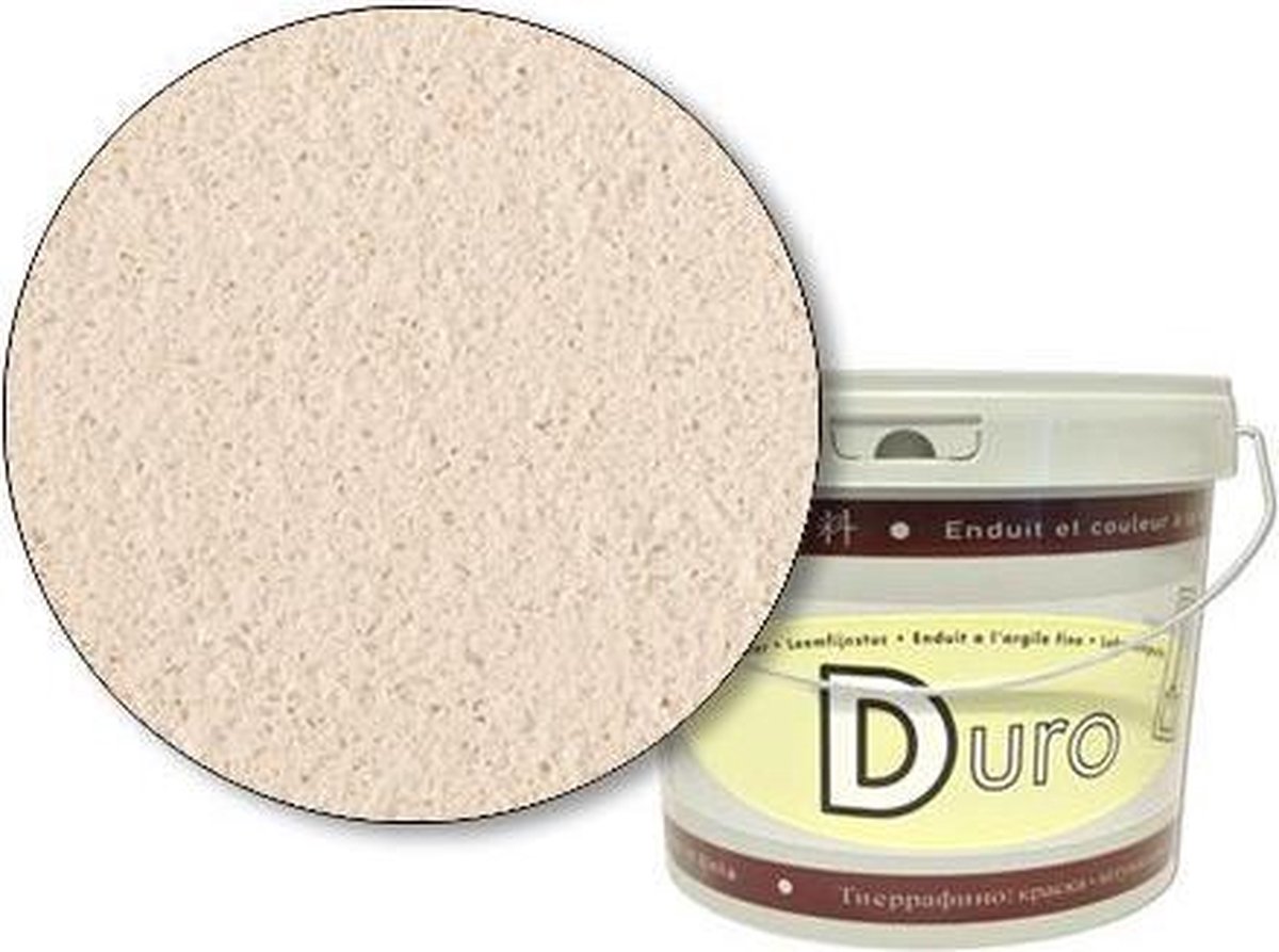 Tierrafino Duro fijne leemstuc - Muurverf - Leemverf - 100% composteerbaar - Delphi - 20kg - Tierrafino