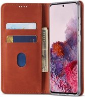 Samsung Galaxy S20 Hoesje Wallet Bookcase Kunstleer Bruin