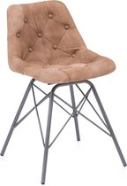 Eettafel stoel leer 96x43 cm – Industriële Uitstraling – Duurzaam