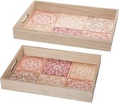 Cosy&Trendy Teracotta dienblad - Set-2