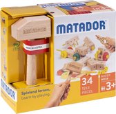 Matador Maker 3+ 34-delig Ki0 Houten Constructiespeelgoed