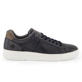 NoGRZ J.F.Ludwig - Leren heren sneaker - Blauw - Maat 42