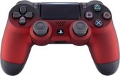 PS4, Wireless Dualshock 4 Controller V2 - Soft Grip Shadow Red Custom
