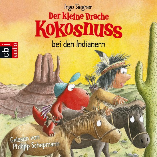 Der kleine Drache Kokosnuss bei den Indianern - cover
