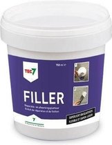 TEC7 Filler Reparatie-/afwerkplamuur - Pot - 750ml - 601075000