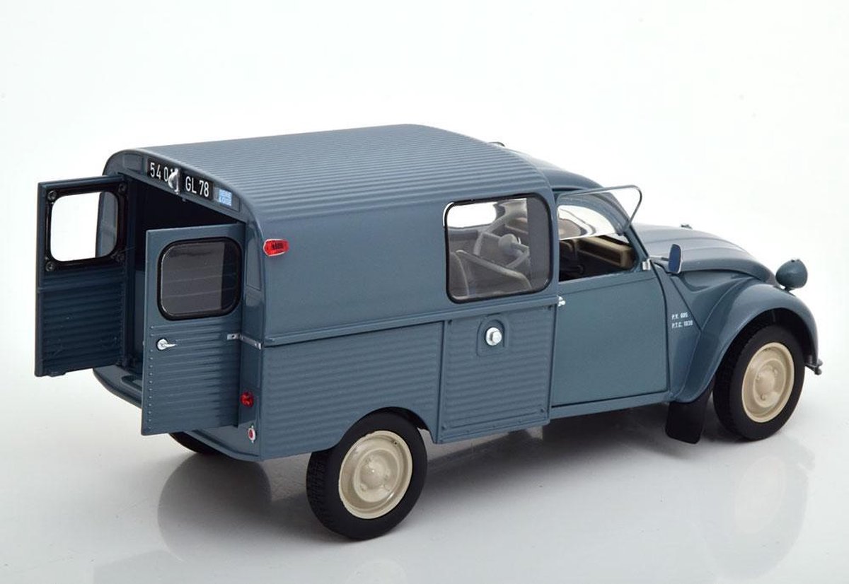 Norev - 82 - Citroën 3CV Fourgonnette AK - Bleu Vif - Échelle 1/43 - Occasion