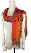 ThannaPhum Kleurrijke Kleurrijke sjaals groot formaat