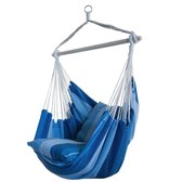 Potenza - Hangstoel -2 persoons incl. 2 kussens -130x160cm -Hangstoelen XXL blauw