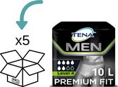 TENA Men Premium Fit level 4 Large 5 pakken - 50 stuks