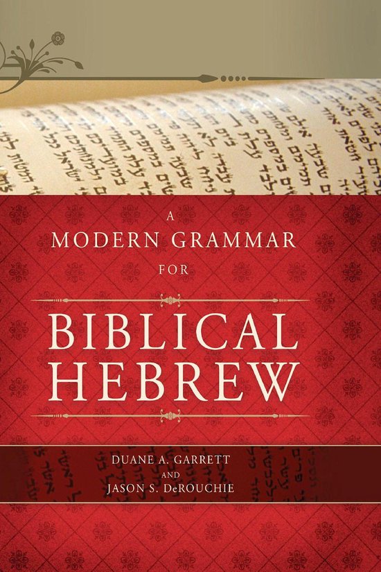 A Modern Grammar for Biblical Hebrew - cover