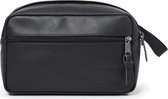 Eastpak Yap Single Toilettas zwart leer