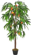 Kunstplant met pot mangoboom 150 cm groen