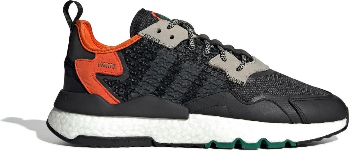 adidas Sneakers - Maat 43 1/3 - Vrouwen - zwart/grijs/oranje | bol.com