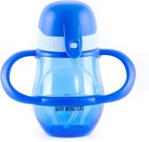 Baby Monsters Drinkbeker Met Rietje 300 Ml Blauw