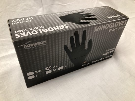 Sanogloves 100 stuks medium | Dikte 6 mil | Nitrile handschoen
