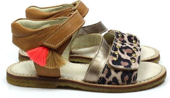 Shoesme meisjes sandalen - middelbruin, bol.com