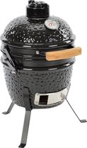 Kamado - Houtskool barbecue - Grill egg - 13 inch - Slow Cooking - Grillchef - Zwart
