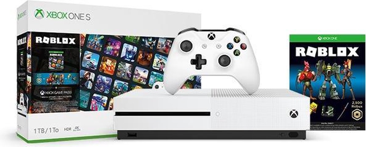 Microsoft Xbox One Slim 1TB with Roblox - White (EU) (Xbox One) | bol.com