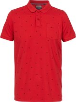 Petrol Industries Korte mouw Polo shirt - M-1000-POL906 Rood (Maat: M)