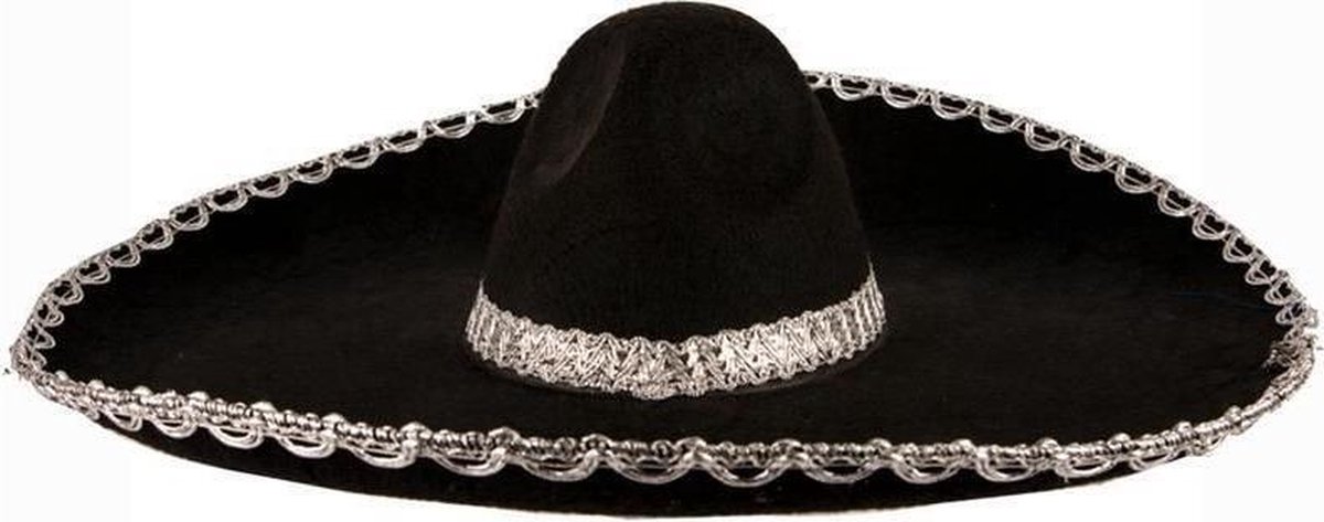 Hoed Vilt Sombrero Zwart