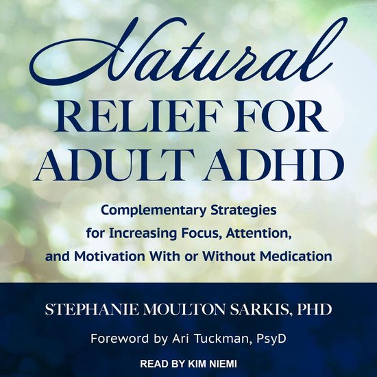 Natural Relief for Adult ADHD - cover