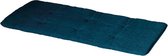 Living plaid 150x68cm outdoor met een zachte Velvet stof in de kleur blauw
