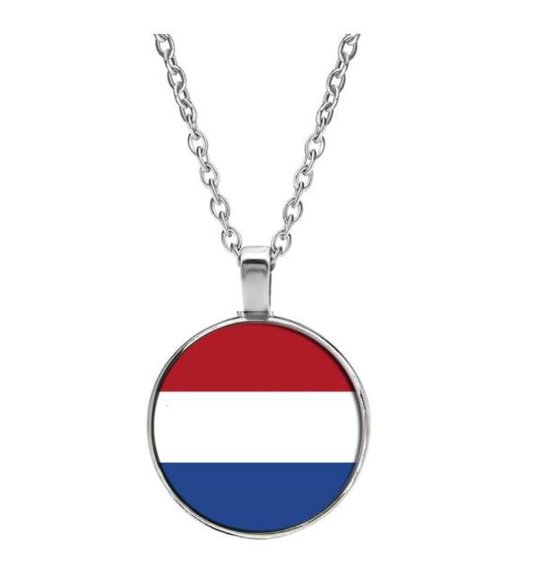 Akyol - Nederlandse vlag ketting - Rood wit blauw ketting - Nederland  ketting -... | bol.com