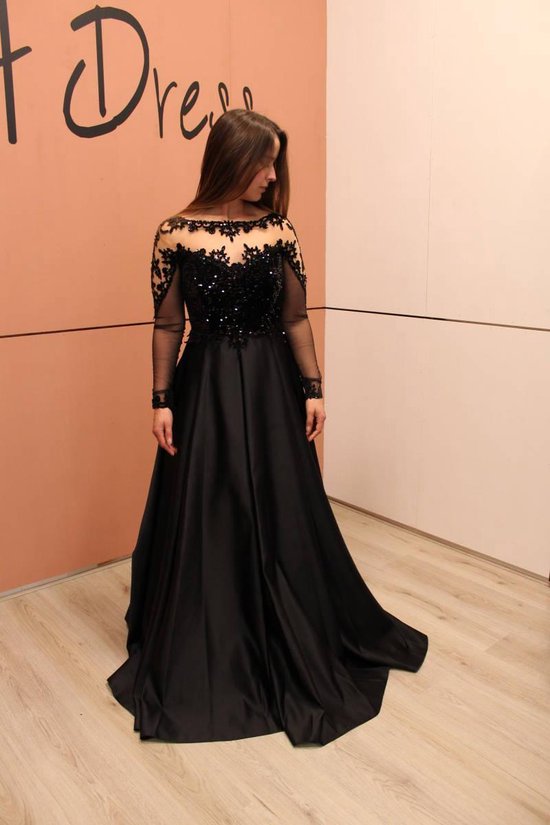 Mode Jurken Baljurken Joy Baljurk zwart elegant 