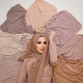 Hijab hoofddoek moslima chiffon sjaal