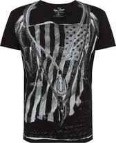 Key Largo shirt mt razor blade Wit-L