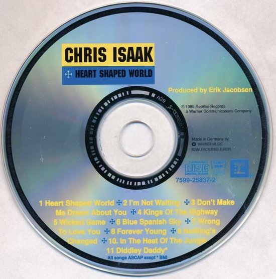 Heart Shaped World - Chris Isaak