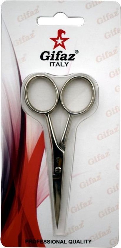 Ciseaux de coiffure Ciseaux à barbe et moustaches professionnels 10,5cm  Gifaz Italie | bol.com