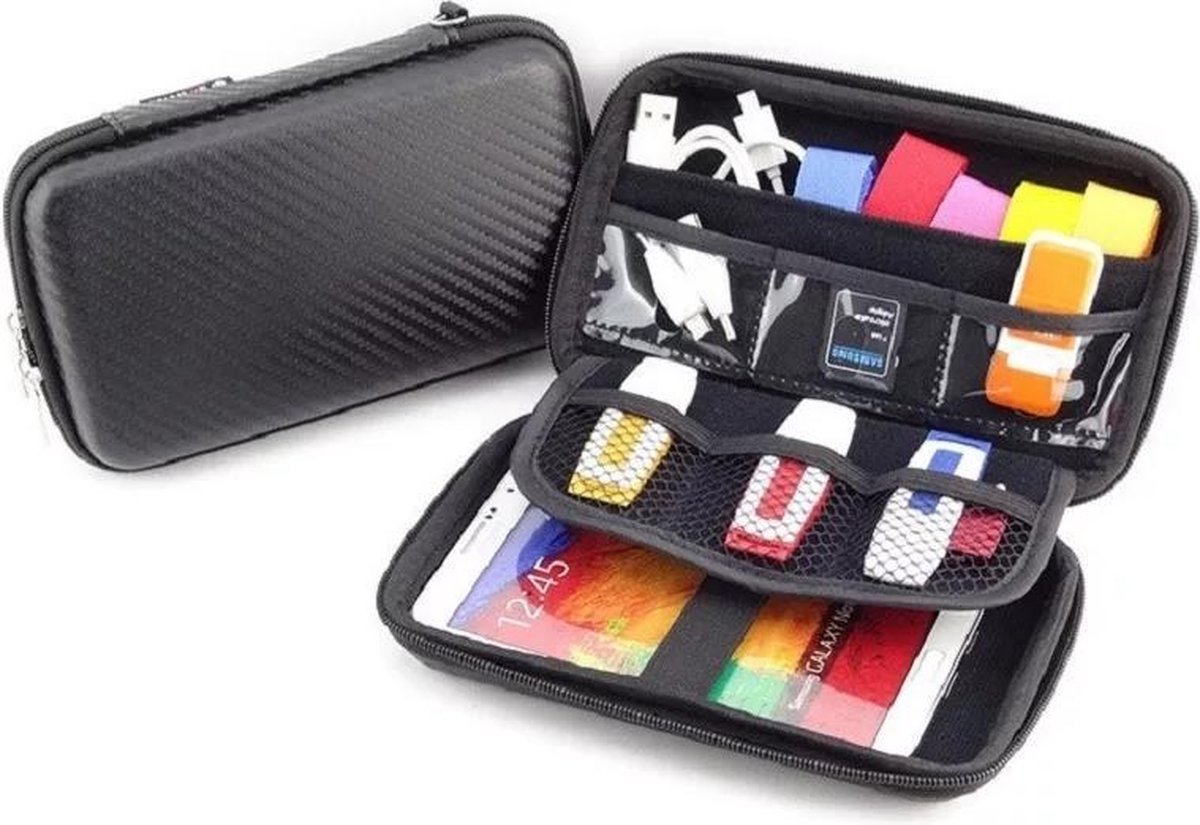 Kabel Organizer Usb opberg tas Electronica Organizer Kabel Tas Hard Case