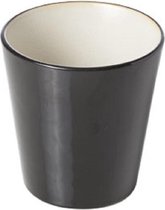 Cosy en Trendy Finesse Vanilla Beker D9xh9.5cm - 34cl Aardewerk - (Set van 6) En Yourkitchen E-kookboek - Heerlijke Smulrecepten