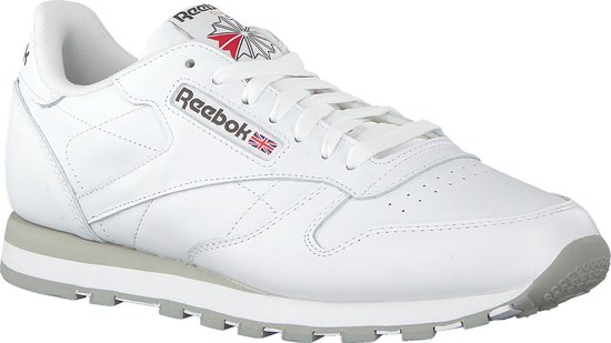 Reebok Classics Leather Sneakers Heren - Int-White/Lt. Grey - Maat 41 |  bol.com