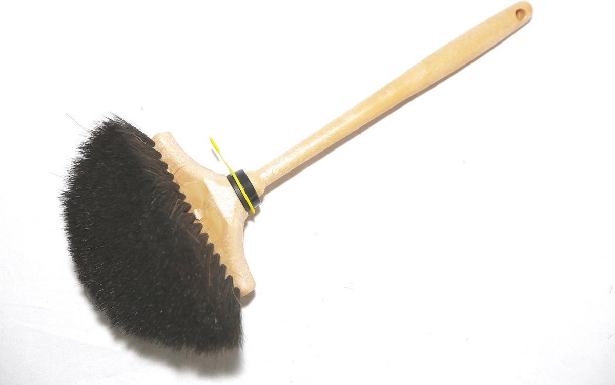 Goedkoopste D&L Schrobborstel Driehoek met Steel - 30cm