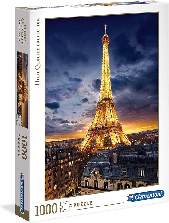 Clementoni puzzel 1000 stukjes Eiffeltoren | bol.com