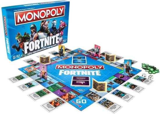 Thumbnail van een extra afbeelding van het spel Fortnite Monopoly Hasbro