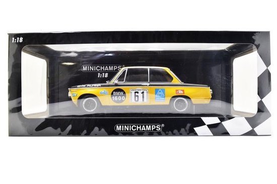 BMW 1600-2 BMW-Alpina #61 6h Nürburgring 1970 - 1:18 - Minichamps - BMW