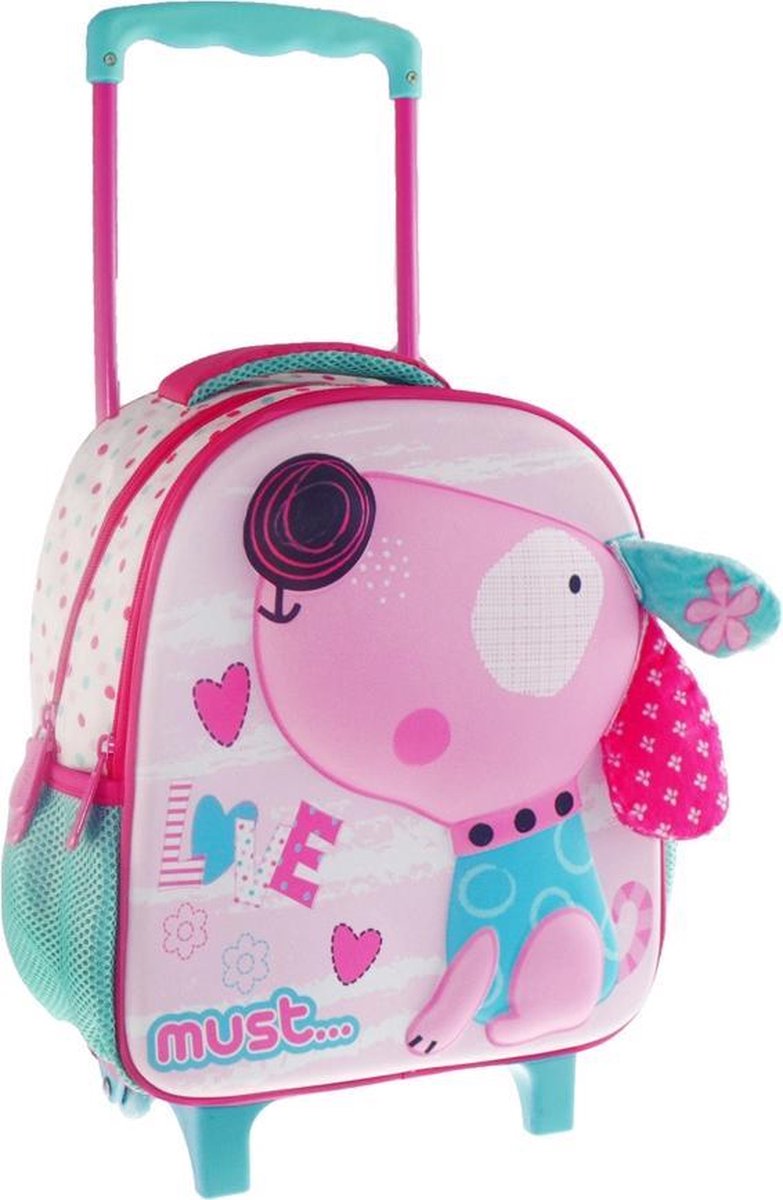 Must Dog Rugzak Trolley - 31 x 27 x 10 cm - Multi