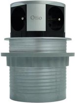 OTIO Compacte uittrekbare blokstekkerdoos 4 stopcontacten 16A