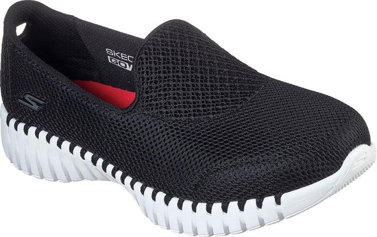 Morse code financieel Actie Skechers Sneakers - Maat 43 - Vrouwen - zwart/wit | bol.com