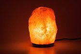 Himalaya Zoutlamp - Tafellamp - Zoutkristal - 3 tot 5 kg - ca. 24 cm hoog
