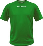 Givova sportshirt One kleur groen maat 3XS