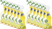 Dettol Allesreinger Spray Power & Fresh Spray Citroen - 12 x 750 ml - Voordeelverpakking