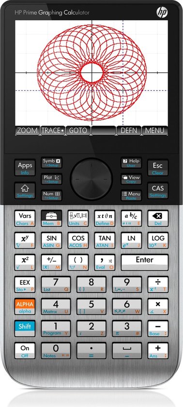 piloot geroosterd brood conversie HP Prime Graphing Calculator G2 | bol.com