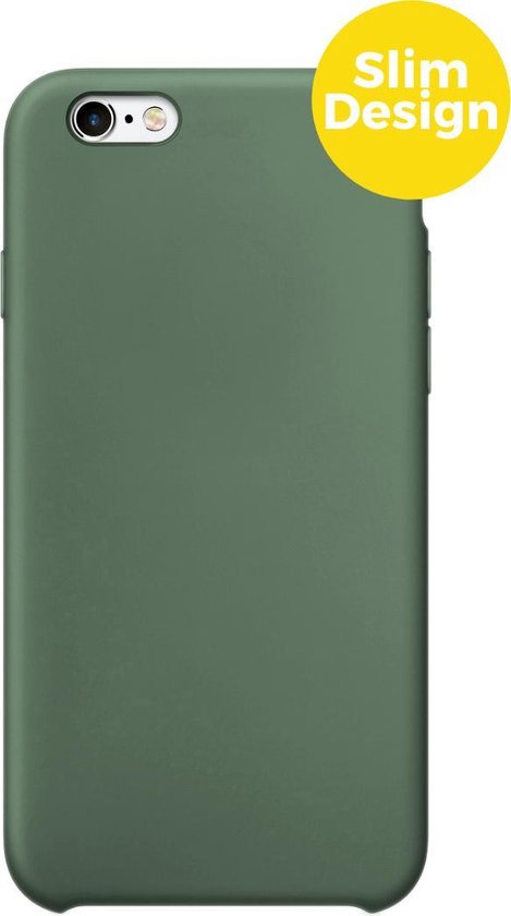 iPhone 6 Plus en 6s Plus Telefoonhoesje | Siliconen Soft Touch Smartphone  Case | Back... | bol.com