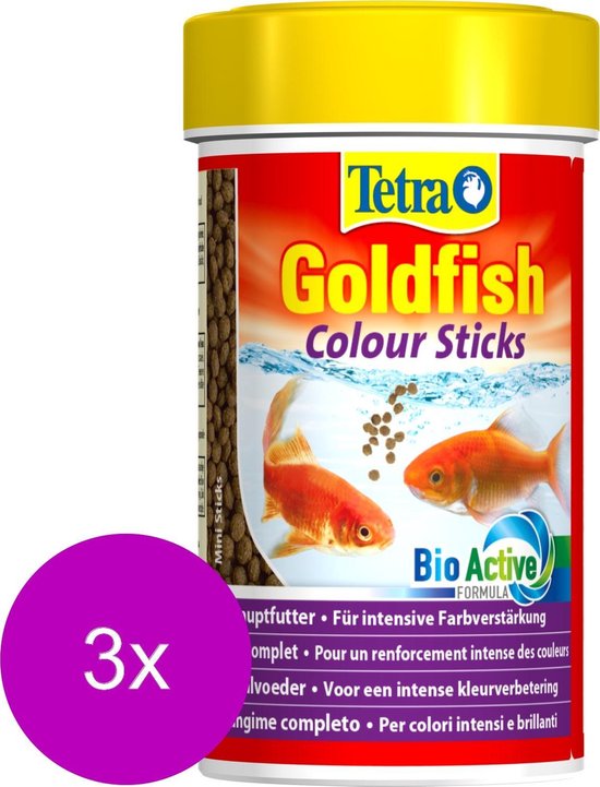 Aliment complet pour poissons rouges TETRA GOLDFISH FLAKES 100ML